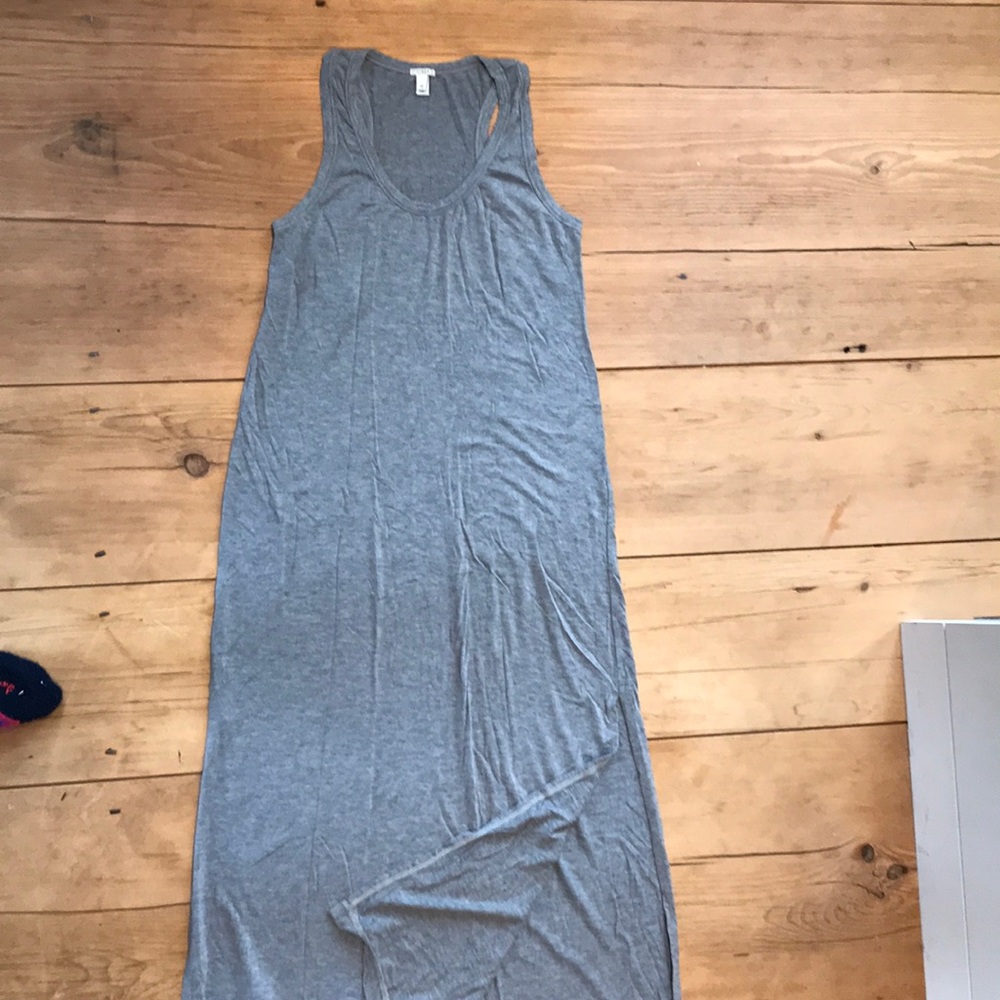 J. Crew racer back midi dress